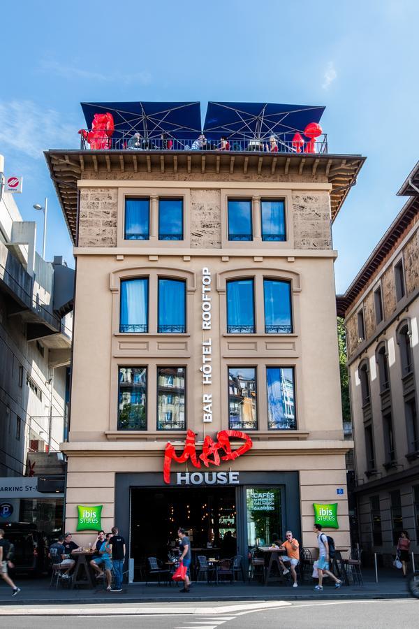 Ibis Styles Lausanne Center Madhouse Buitenkant foto
