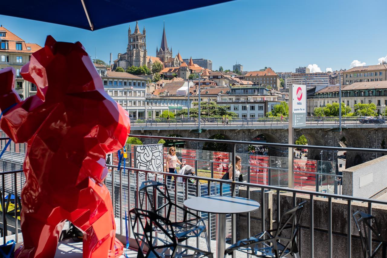 Ibis Styles Lausanne Center Madhouse Buitenkant foto